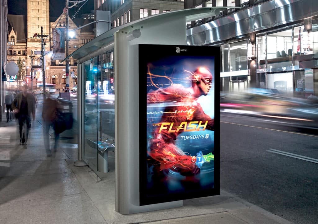 Intelligent Smart City Bus Shelter Solution for Urban Public Transport by Ampron - www.ampron.eu