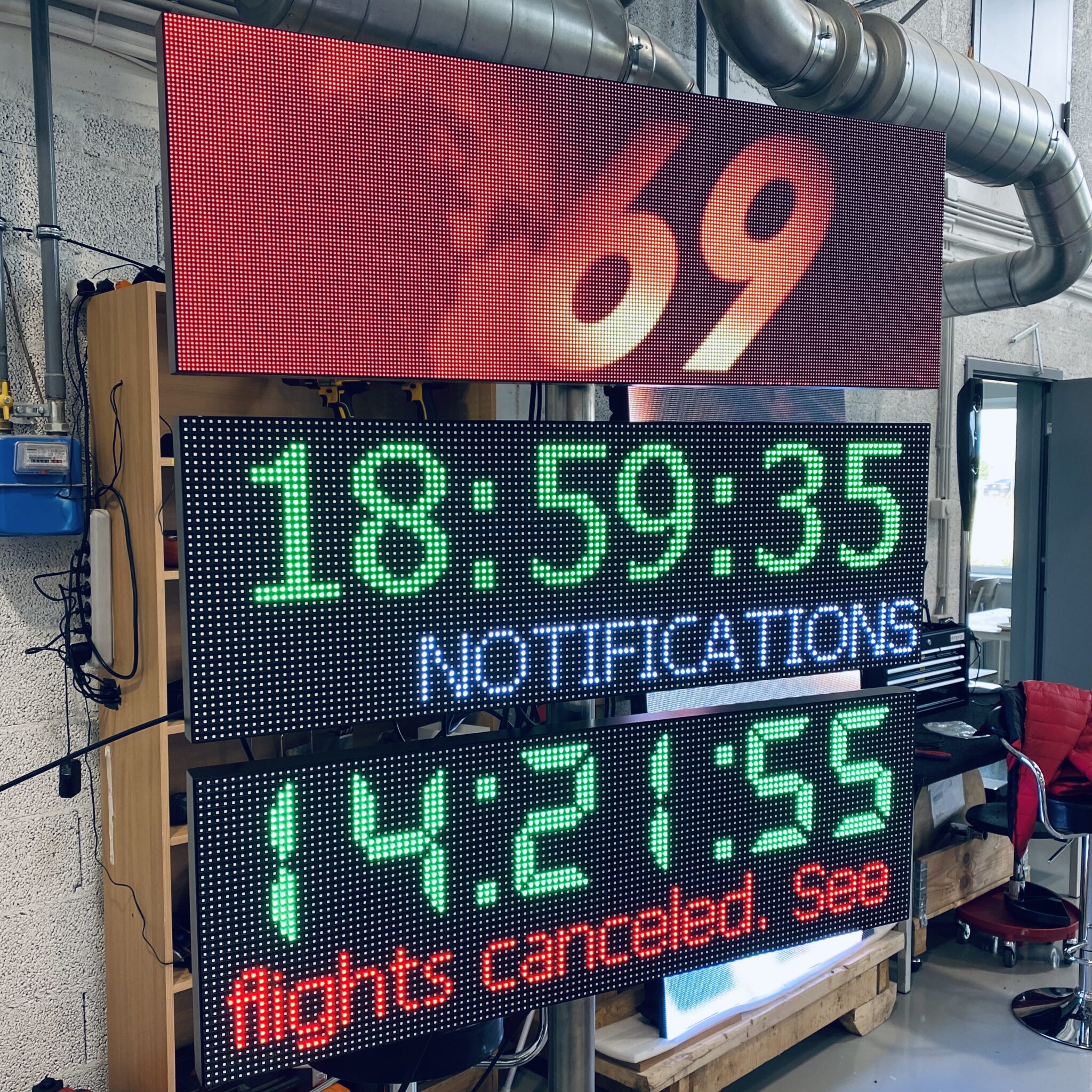 Parking LED Message Board Compact Model DS-960x320