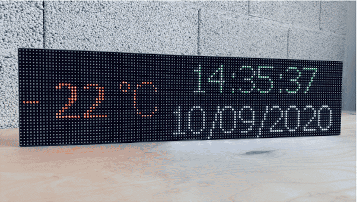 Ampron Digital Wall Clocks